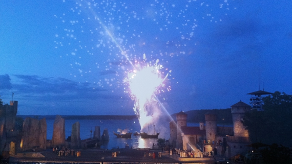 Störtebeker-Aufführung auf der Naturbühne am Freitag Abend